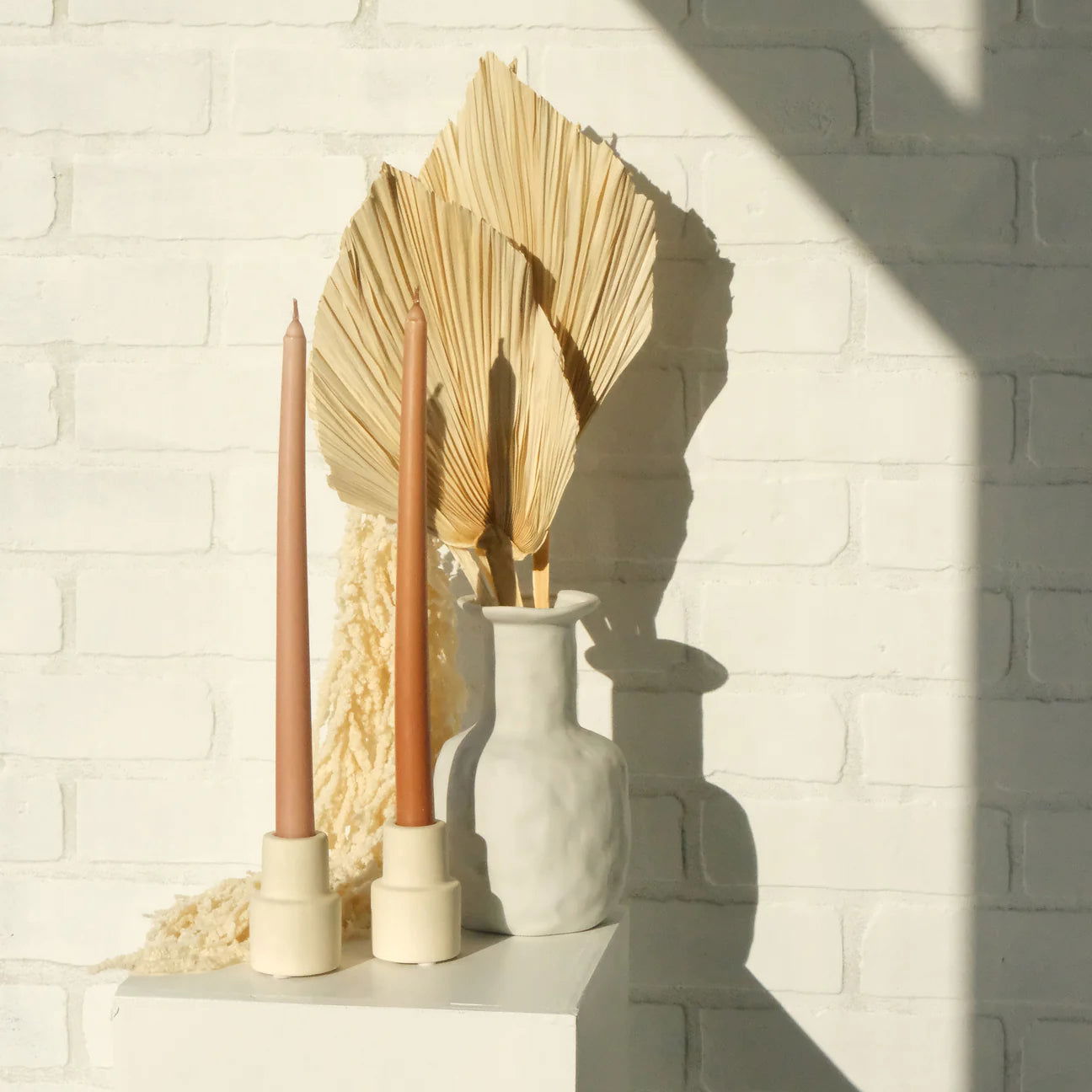 12" Soy Wax Taper Candles - Set of 2 - Public Mercantile