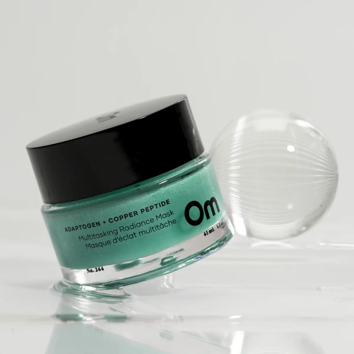 Masque éclat multitâche Adaptogène + Peptides de cuivre — Om Organics