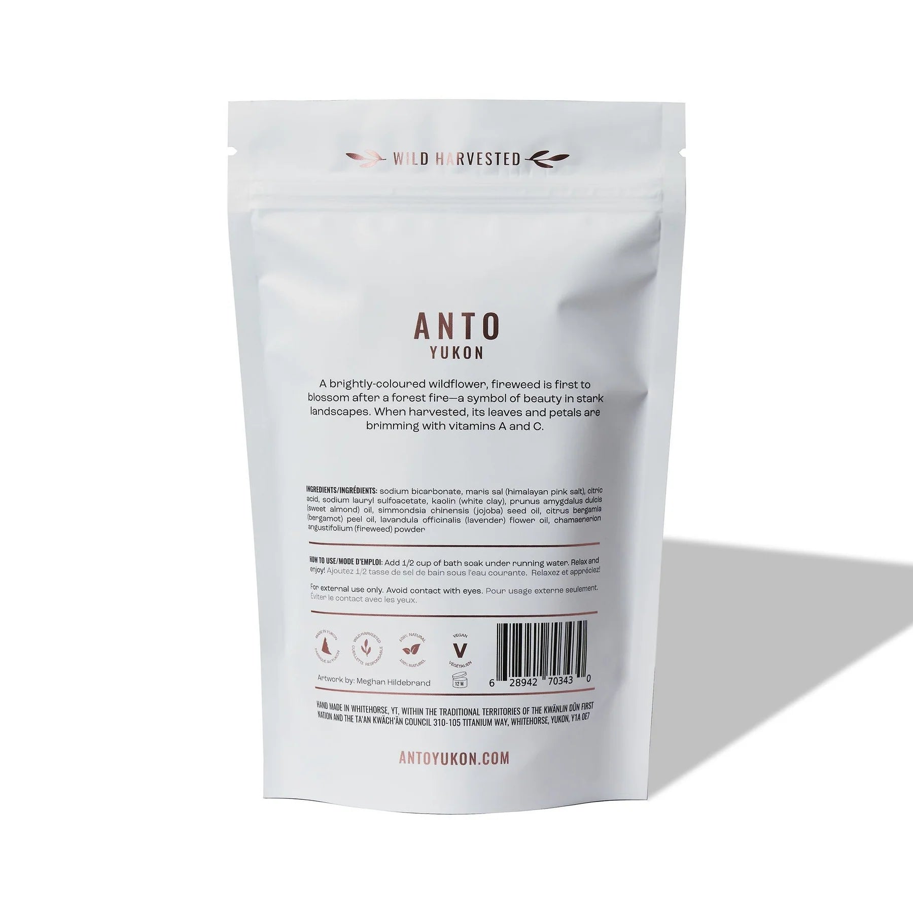 Fireweed Foaming Bath Soak - Public Mercantile