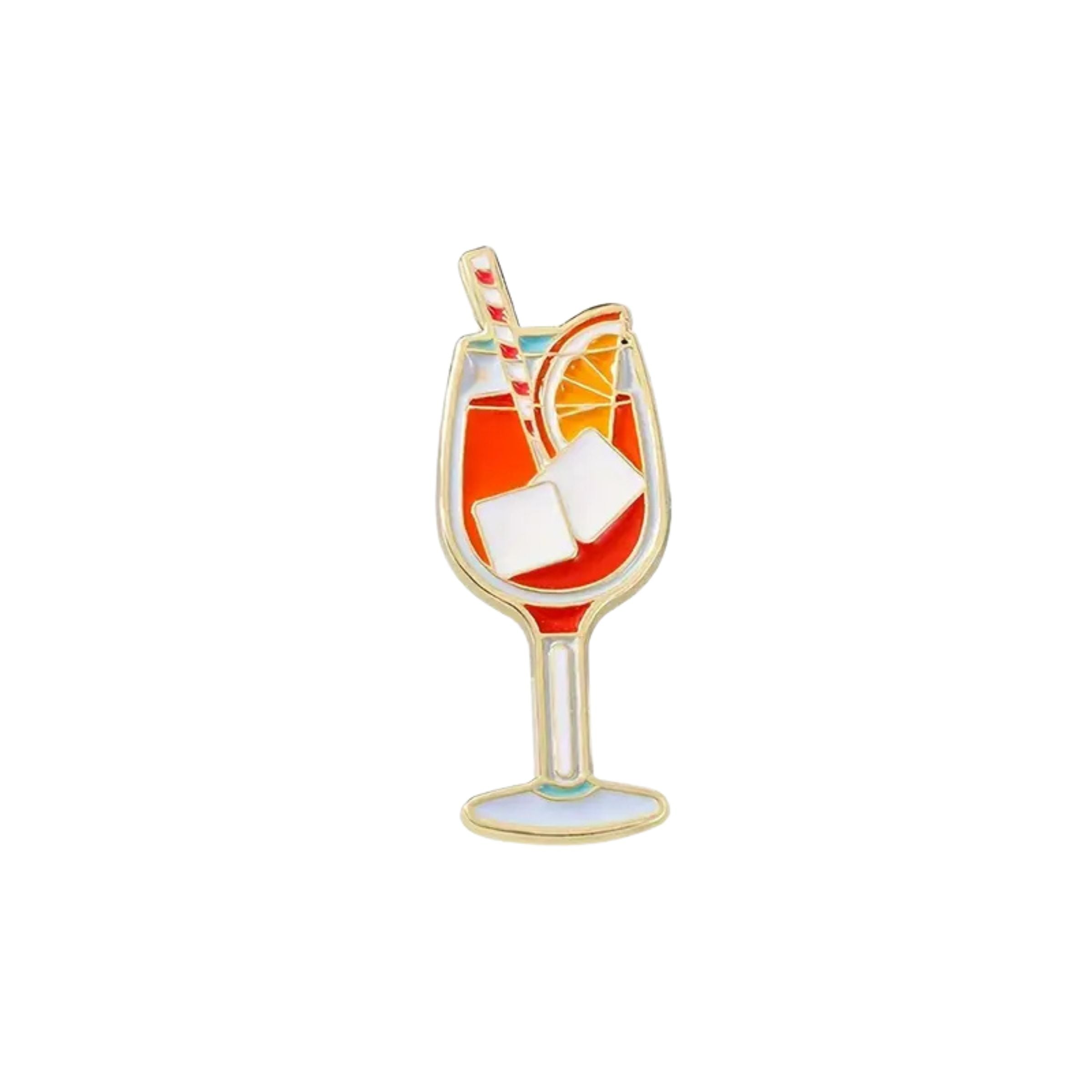 Aperol Spritz Enamel Pin
