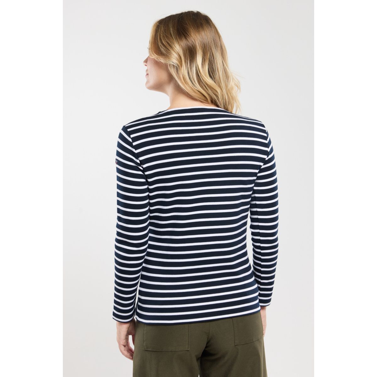 Armor-lux Classic Breton Shirt — Navy/White