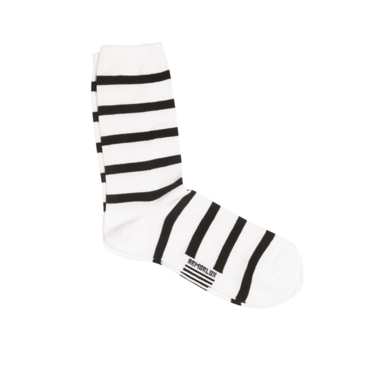 Armor-lux Striped Socks - White/Navy
