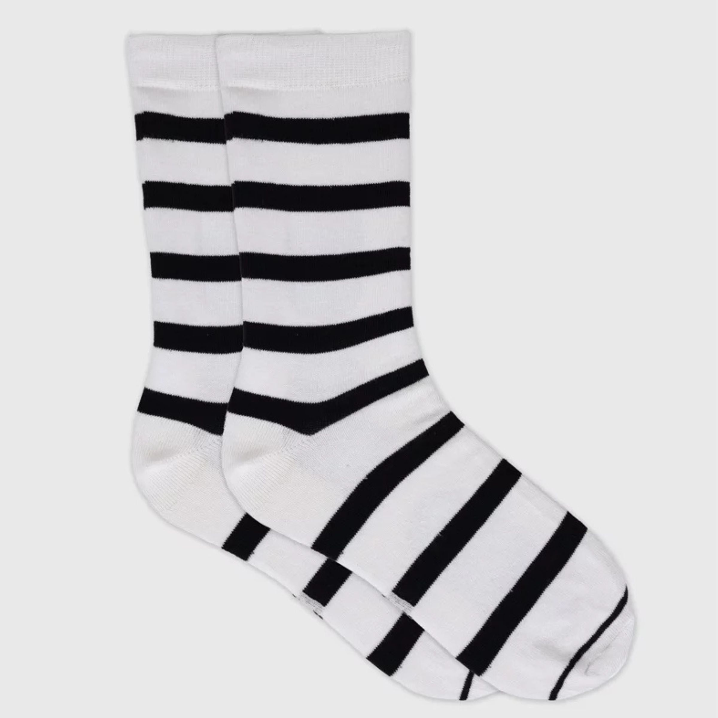 Armor-lux Striped Socks - White/Navy