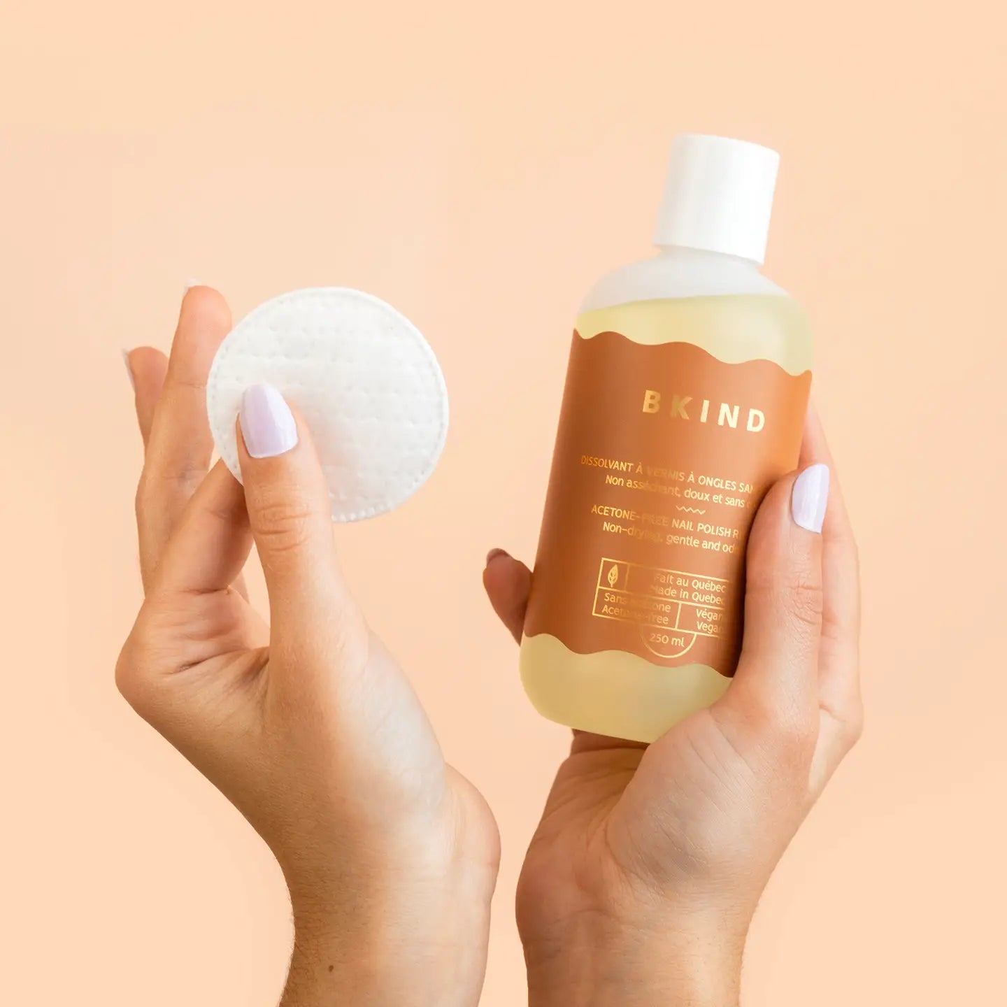 BKIND Acetone-Free Nail Polish Remover - Public Mercantile