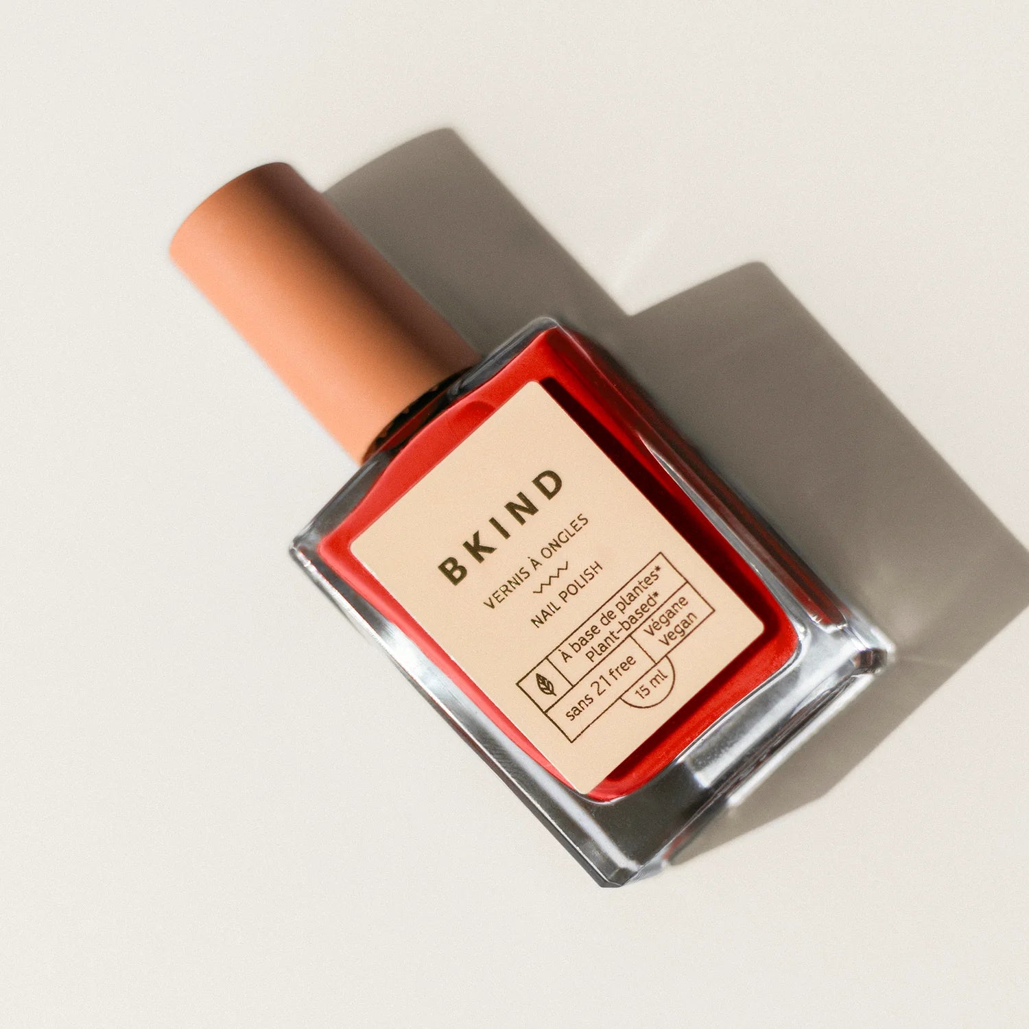 BKIND Plant-Based Nail Polish — Sunburn - Public Mercantile