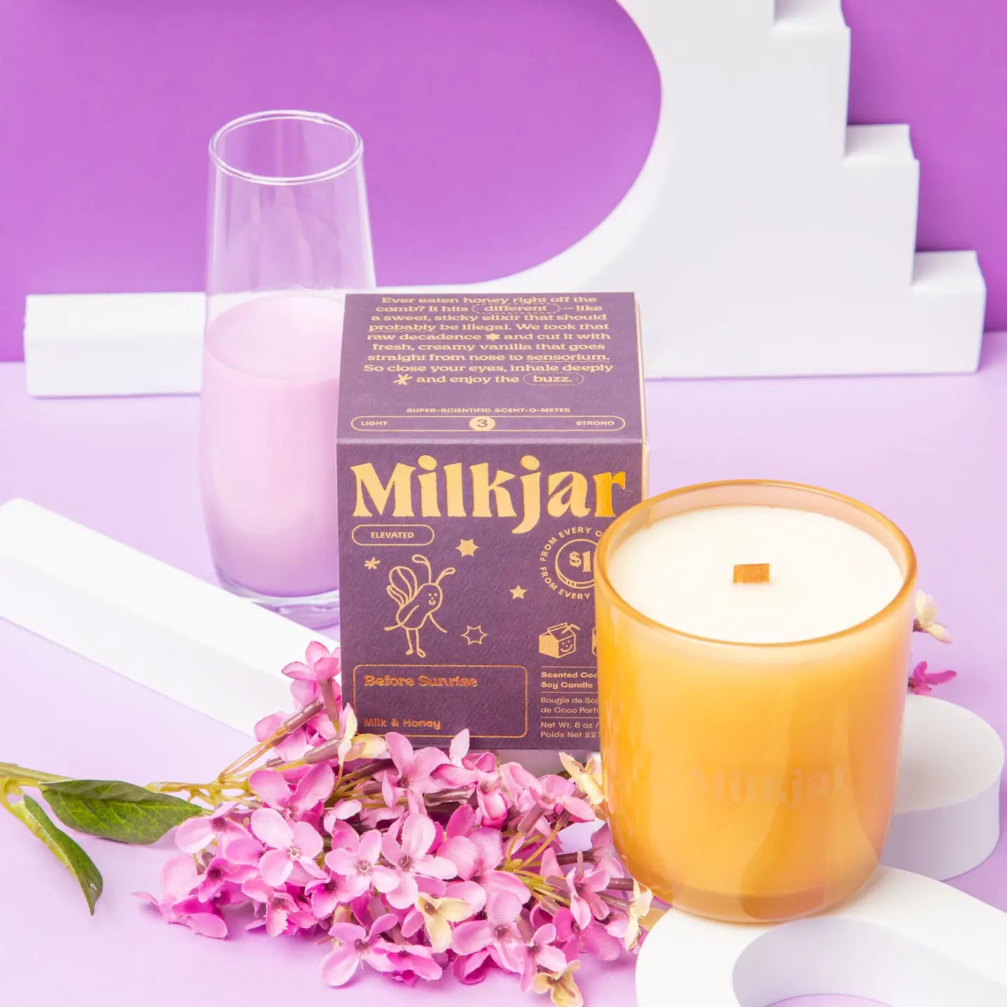 Before Sunrise | Milk & Honey Candle — Milk Jar