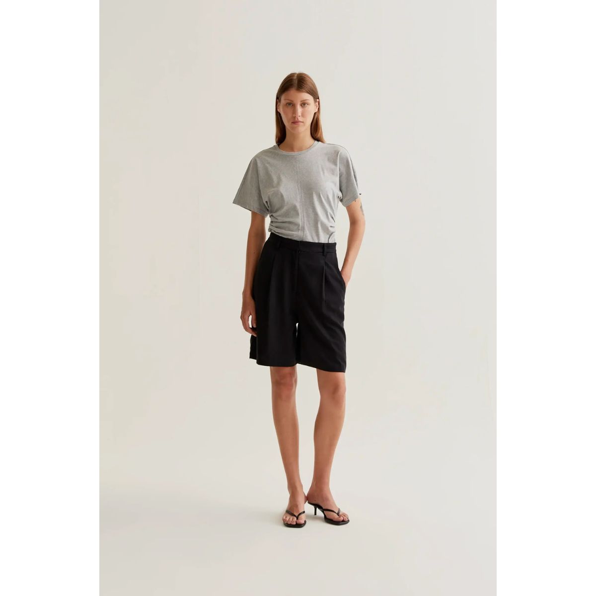 Black Tailored Shorts — Wild Pony - Public Mercantile