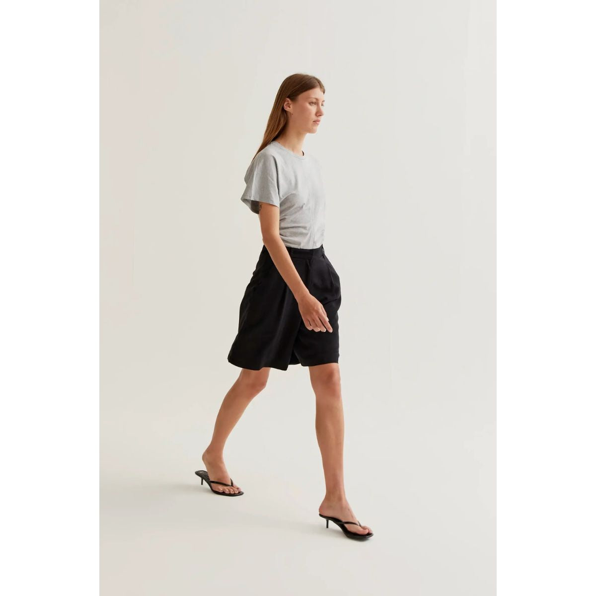 Black Tailored Shorts — Wild Pony - Public Mercantile