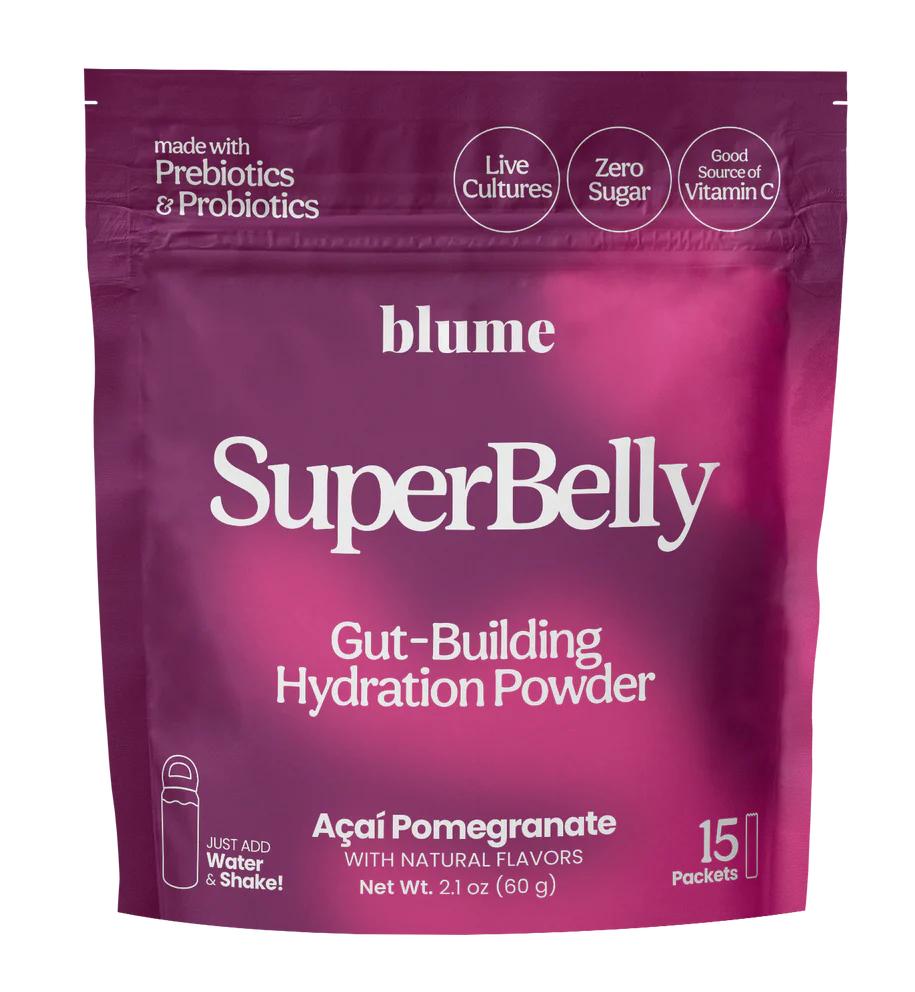 Blume SuperBelly Hydration Powder — Açai Pomegranate - Public Mercantile
