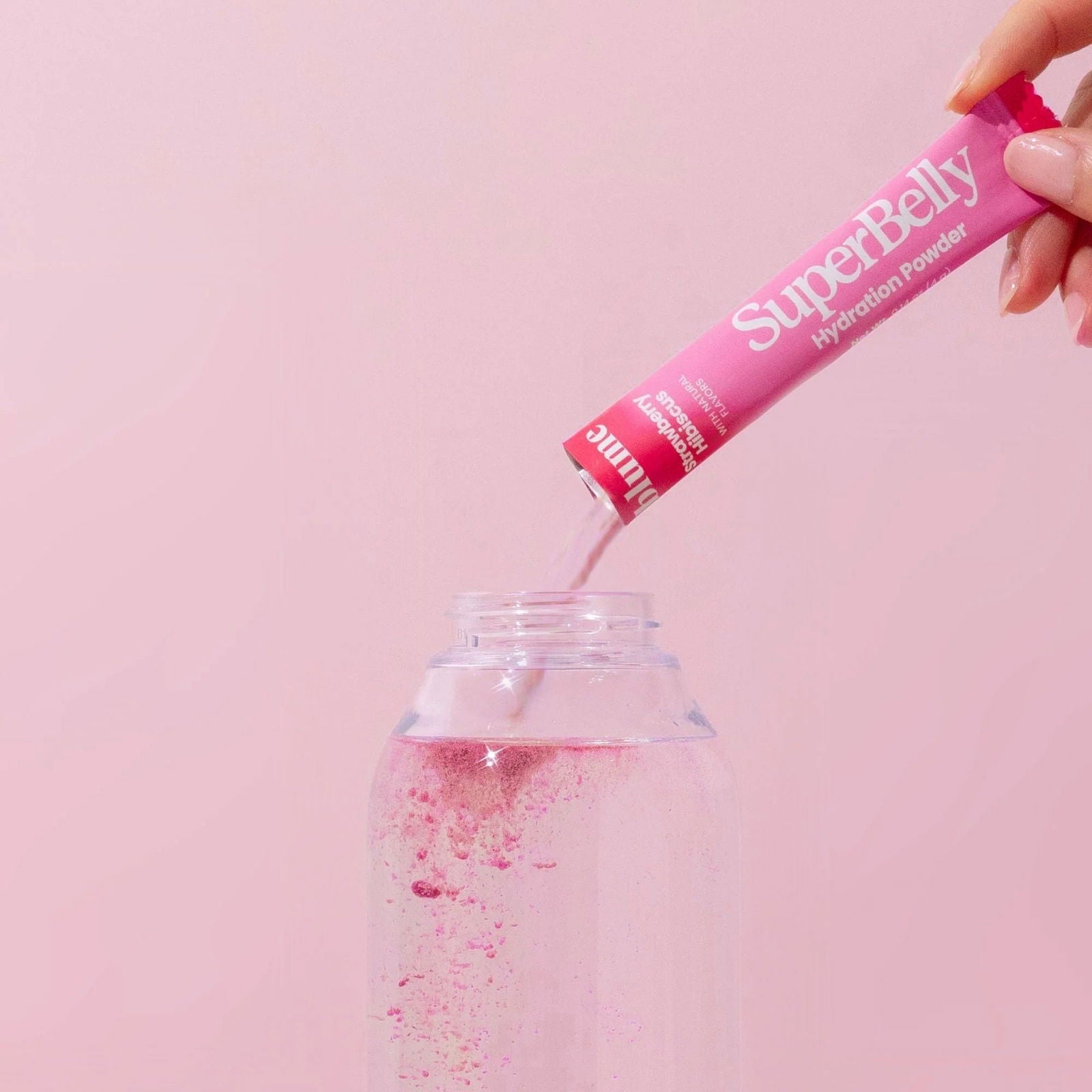 Blume SuperBelly Hydration Powder — Strawberry Hibiscus - Public Mercantile