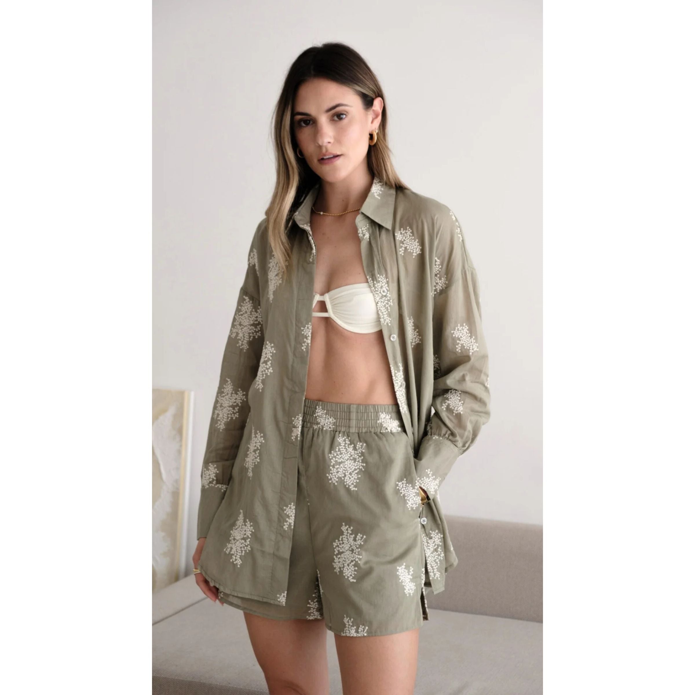 Celina Set — Olive