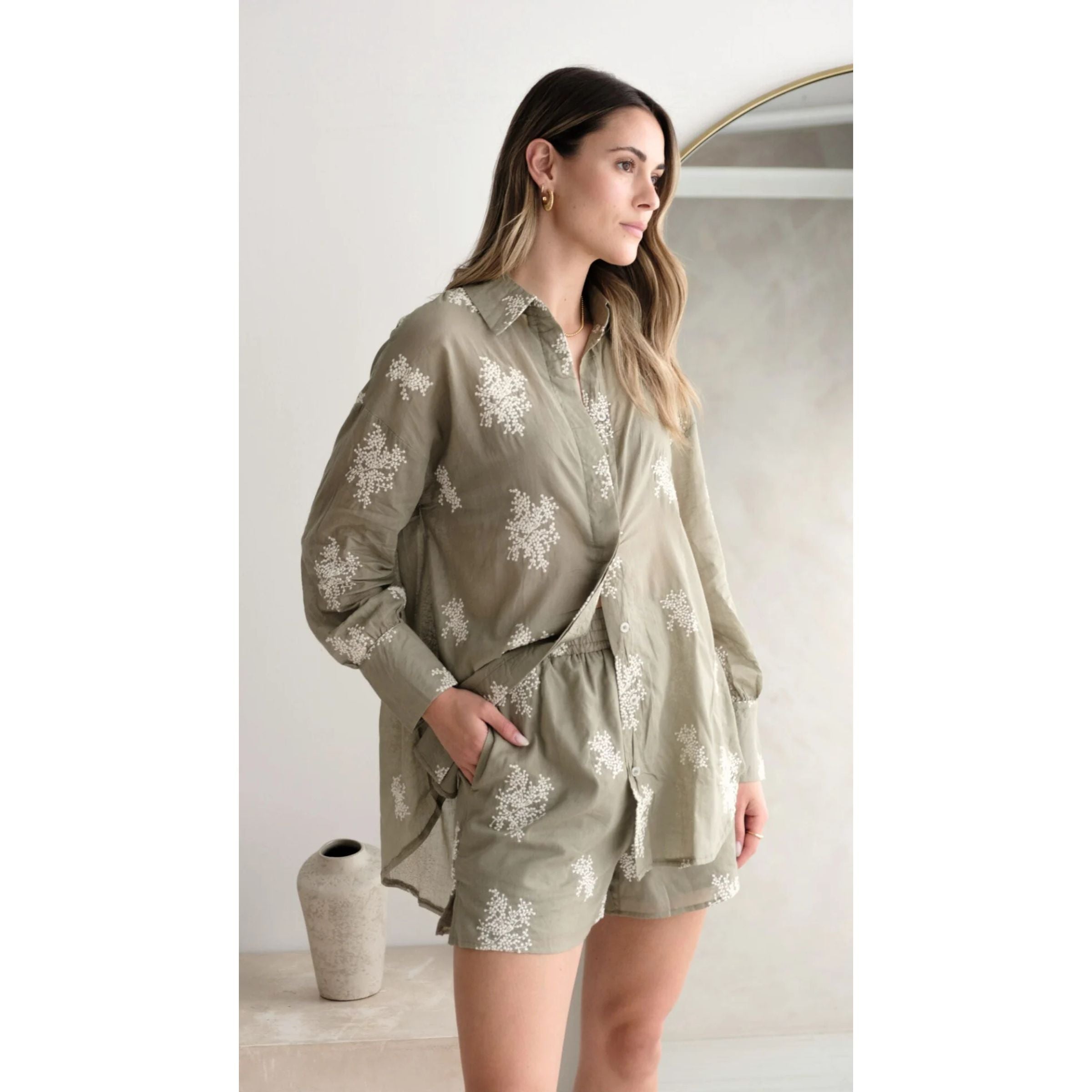 Celina Set — Olive