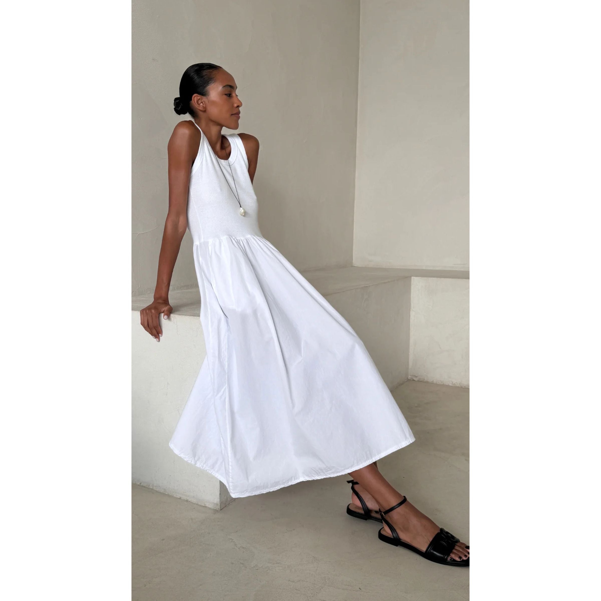 Marnie Dress — White