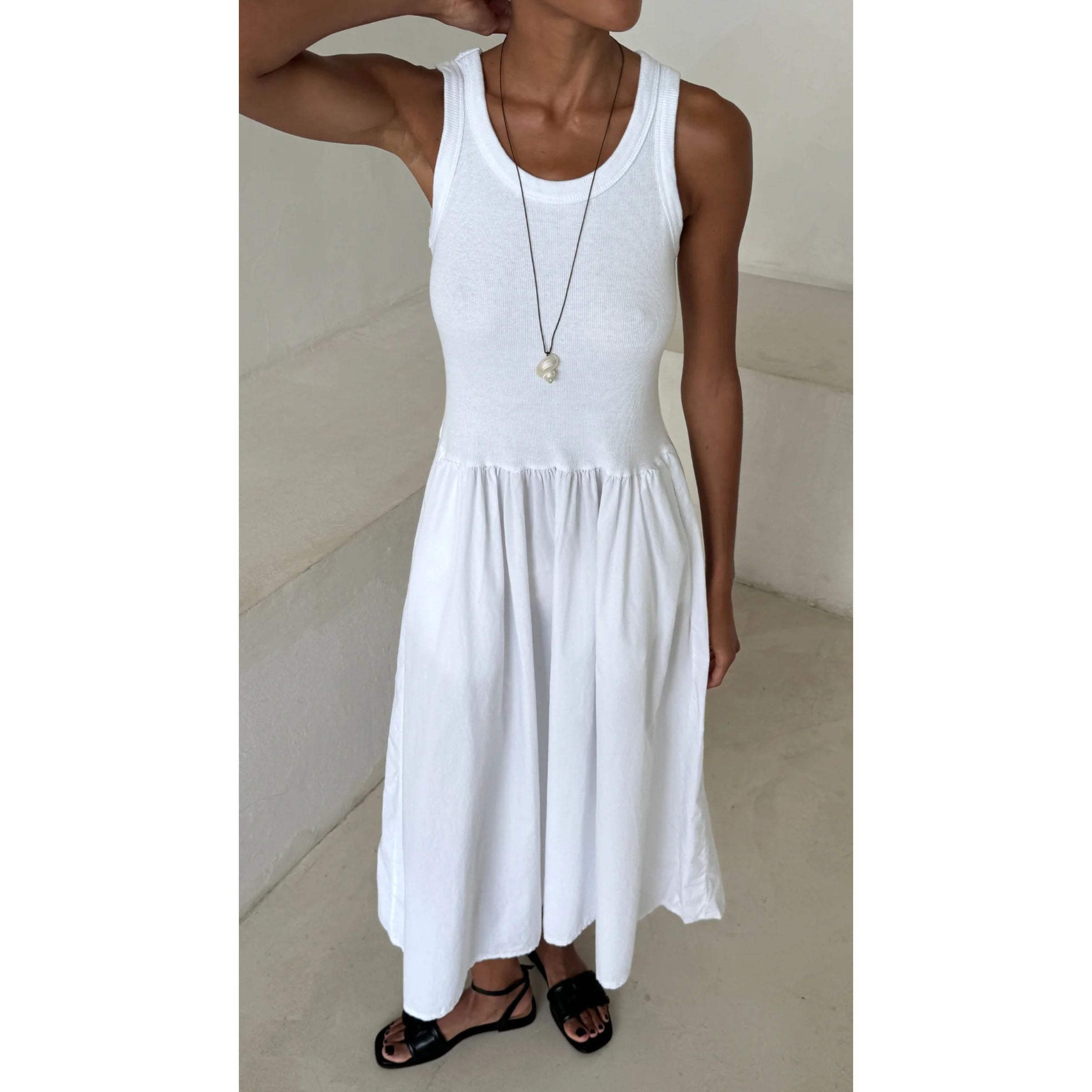Marnie Dress — White