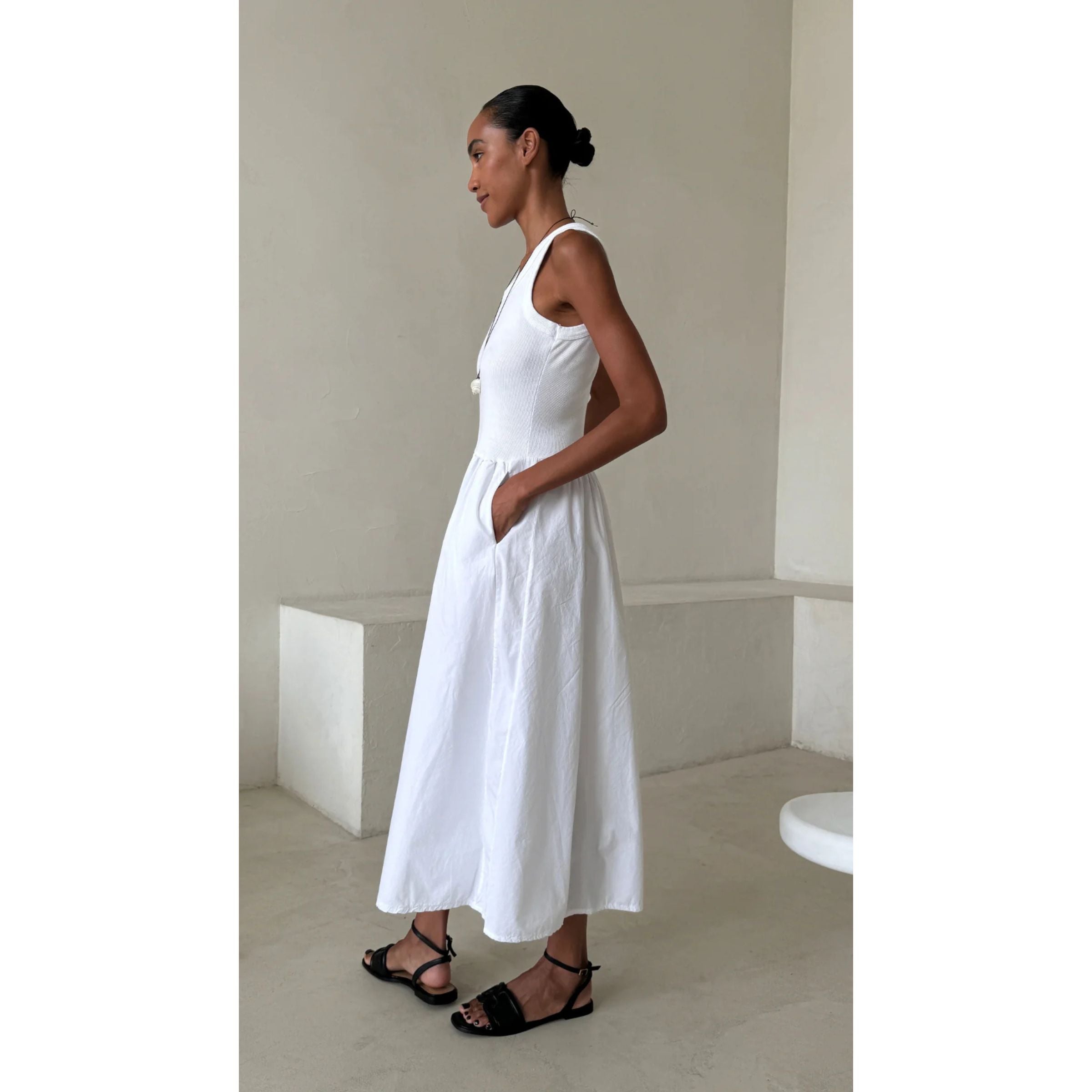 Marnie Dress — White