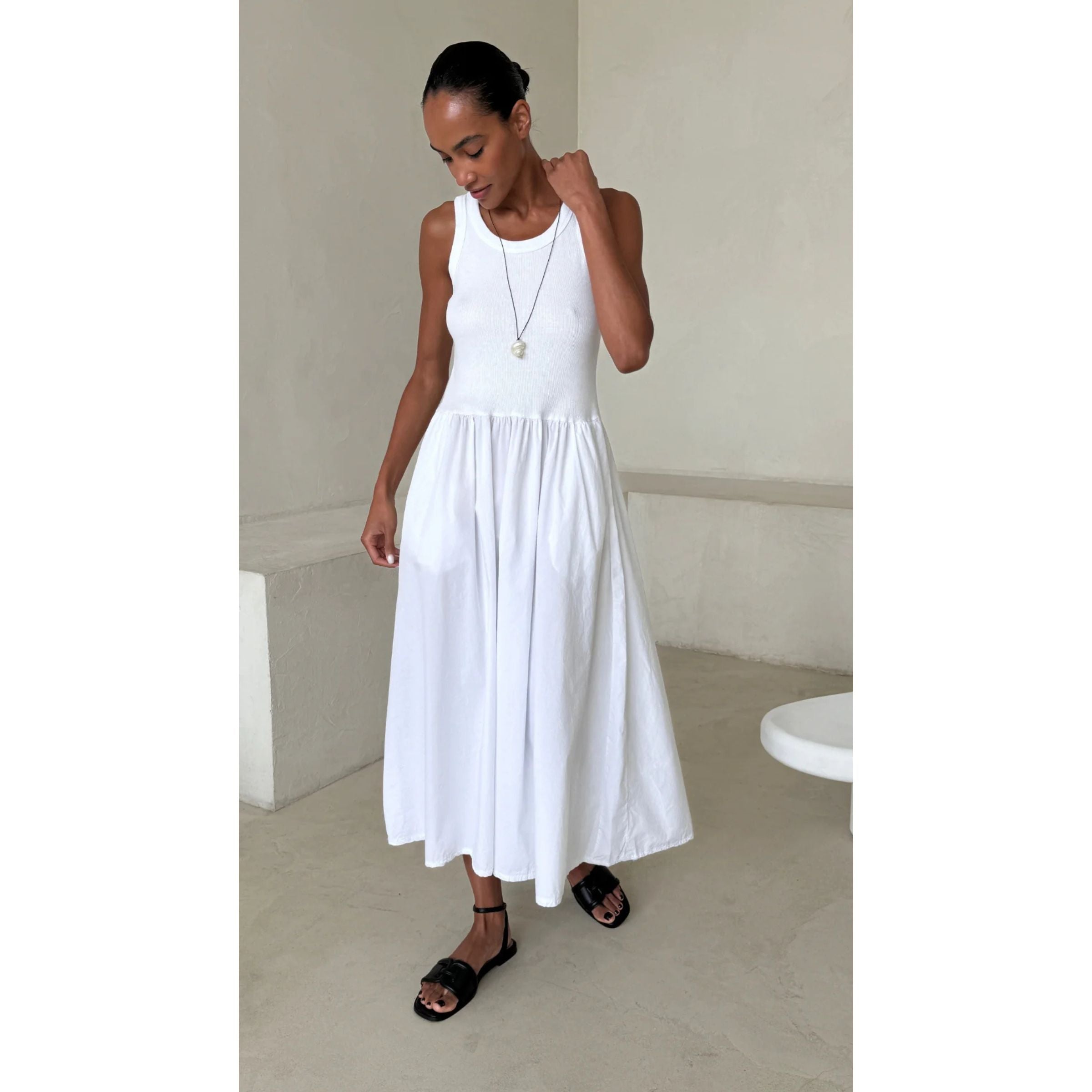Marnie Dress — White