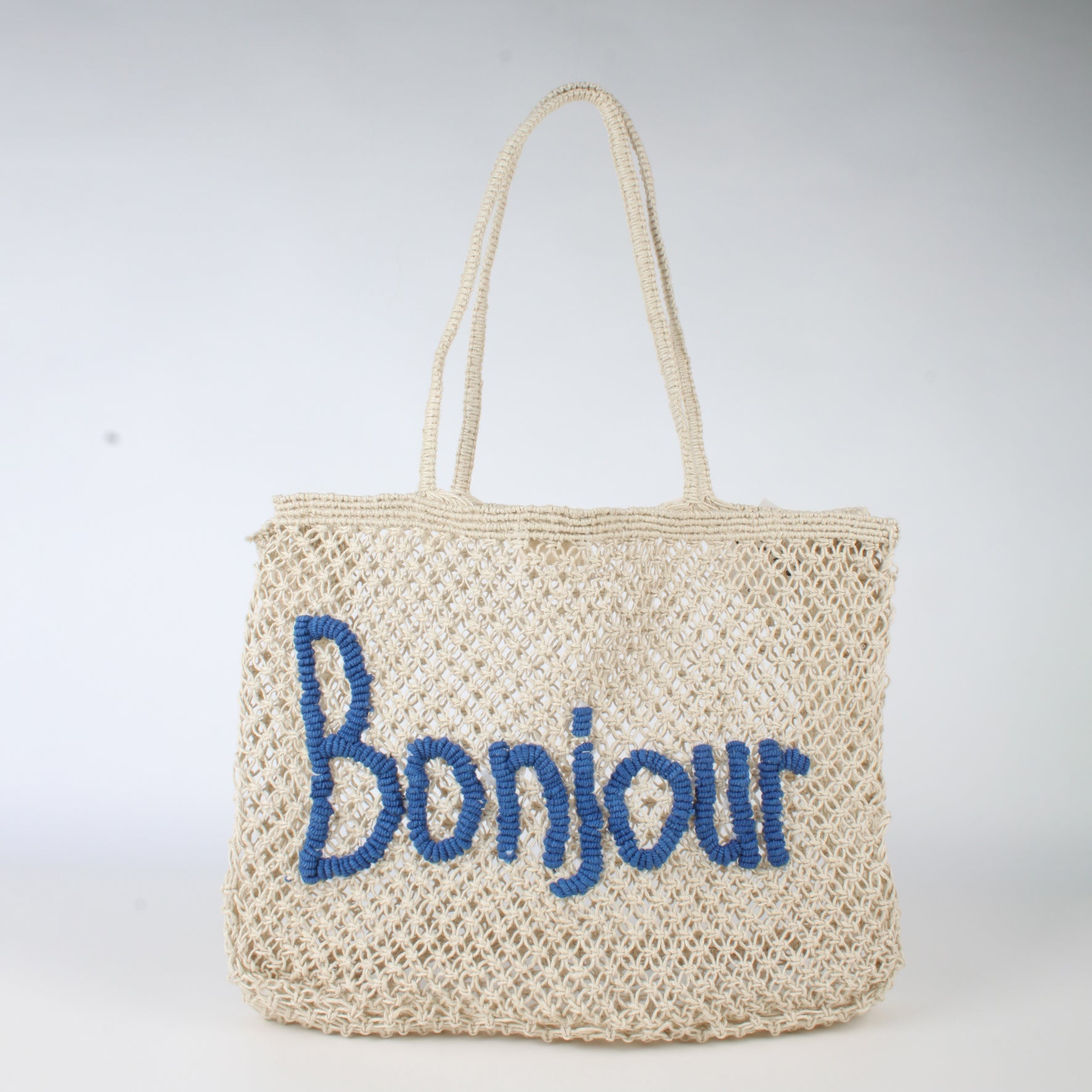 Bonjour Jute Beach Bag