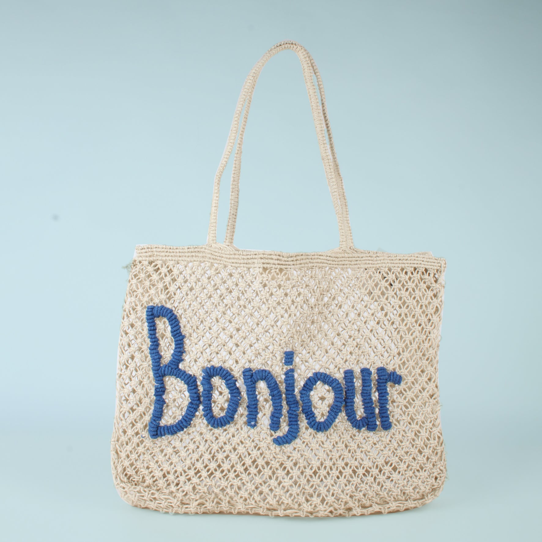 Bonjour Jute Beach Bag
