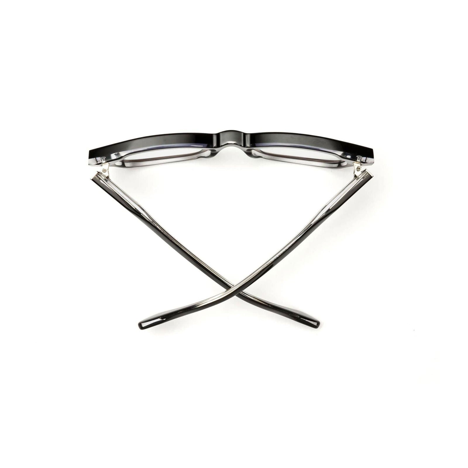 Caddis Muzzy Reading Glasses - Gloss Black & Vodka - Public Mercantile