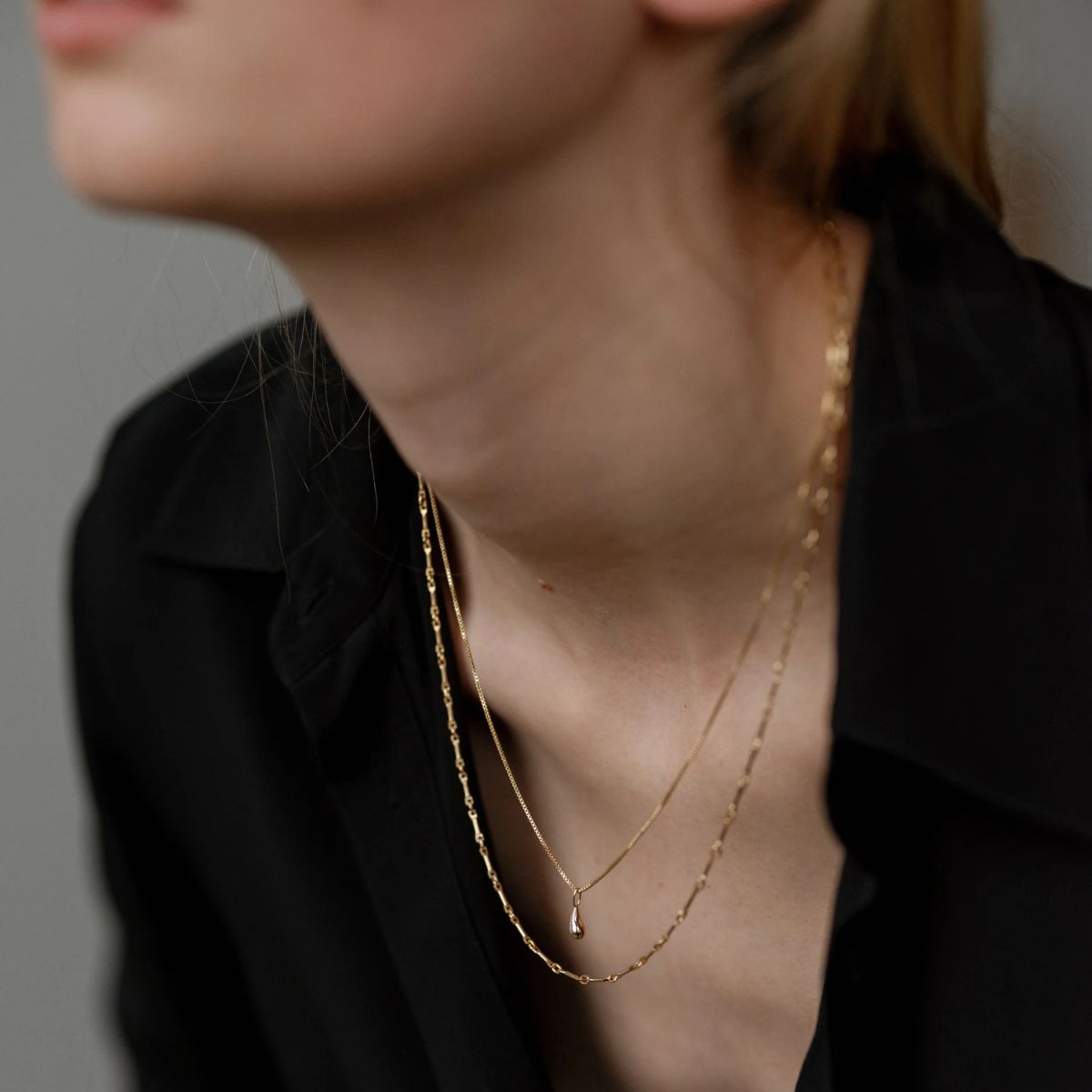 Cara Gold Necklace — Lisbeth