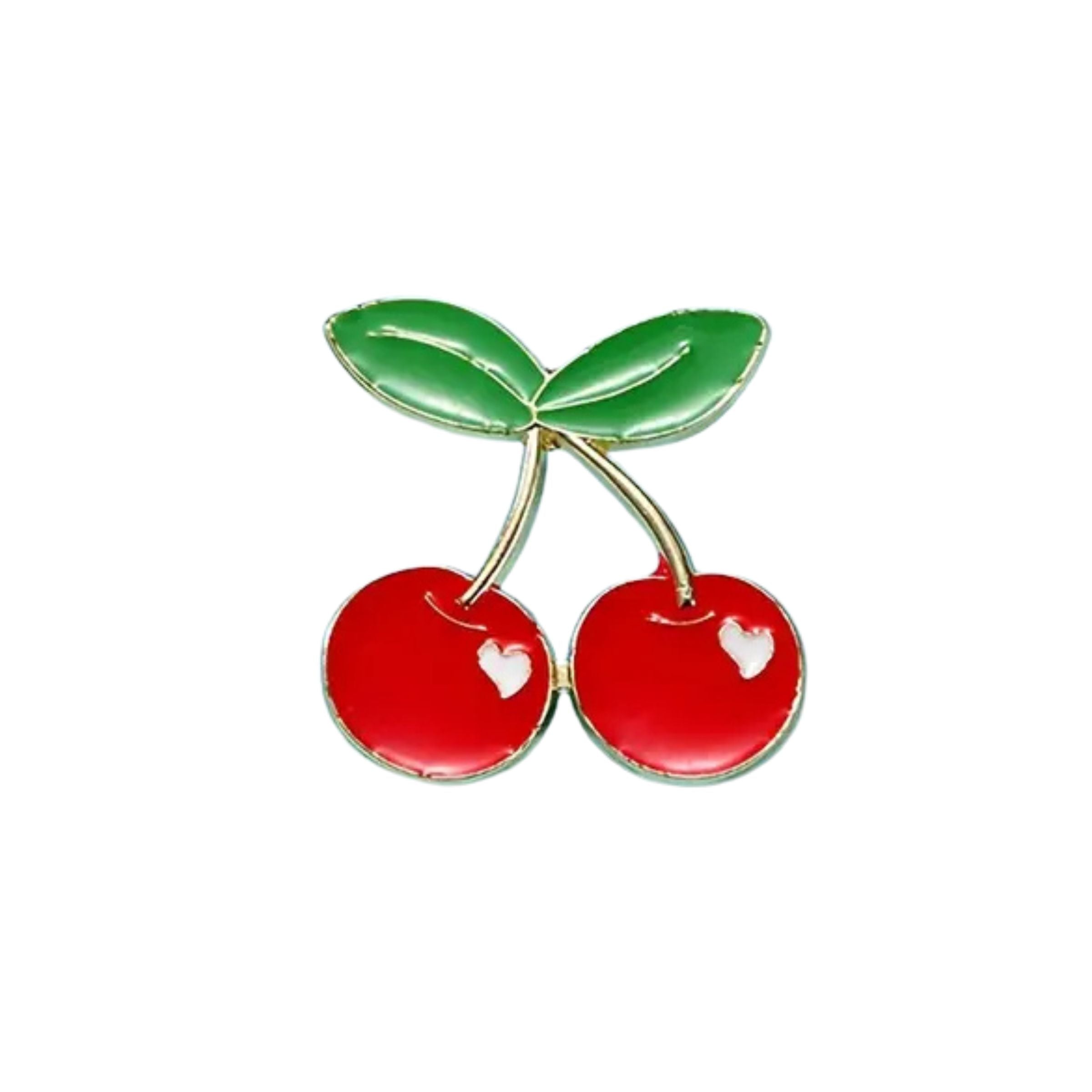 Cherry Enamel Pin