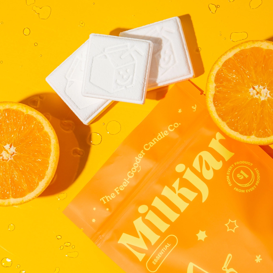 Citrus Shower Steamers — Milk Jar
