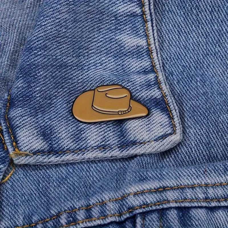Cowboy Hat Enamel Pin