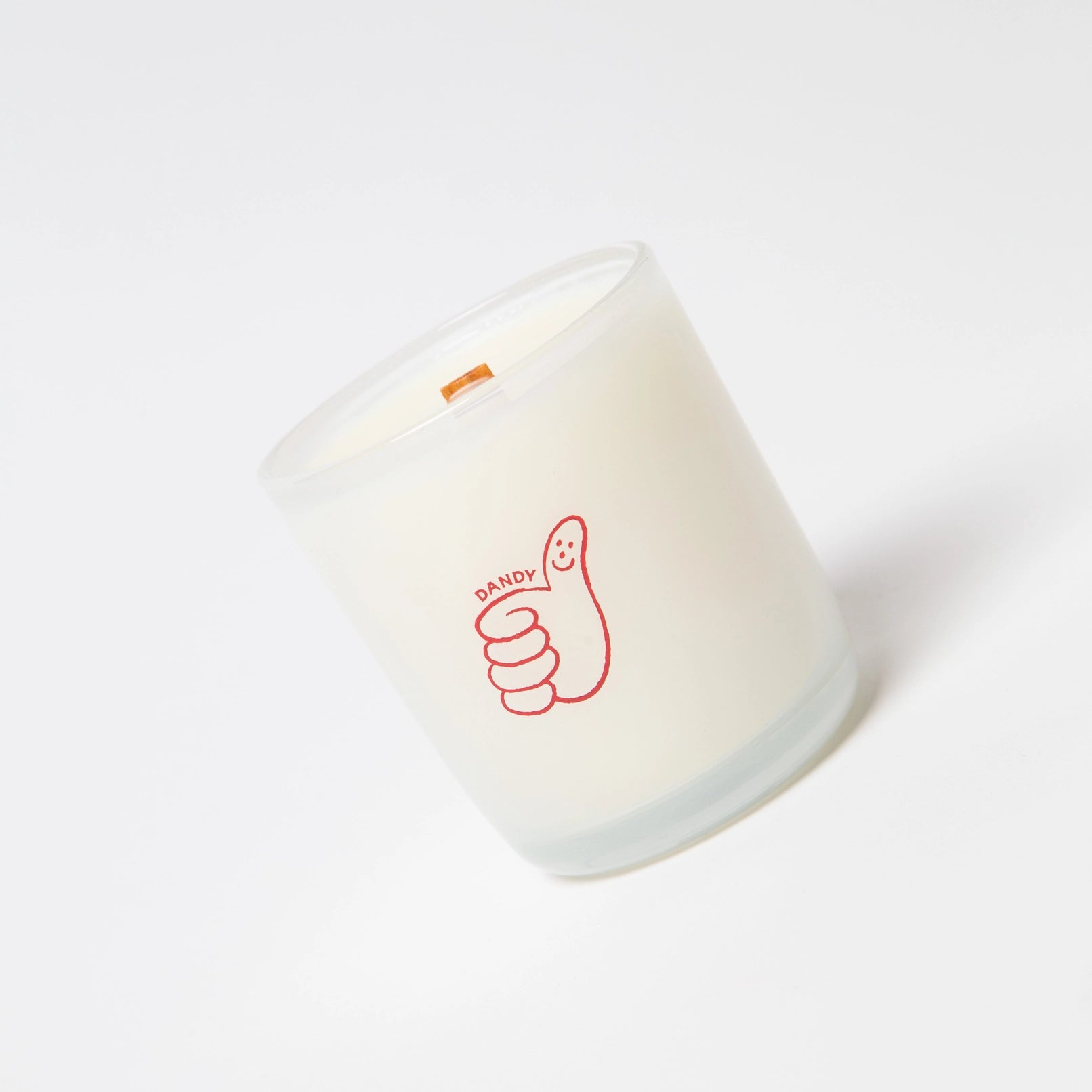 Dandy | Mahogany, Firewood & Pine Candle — Milk Jar