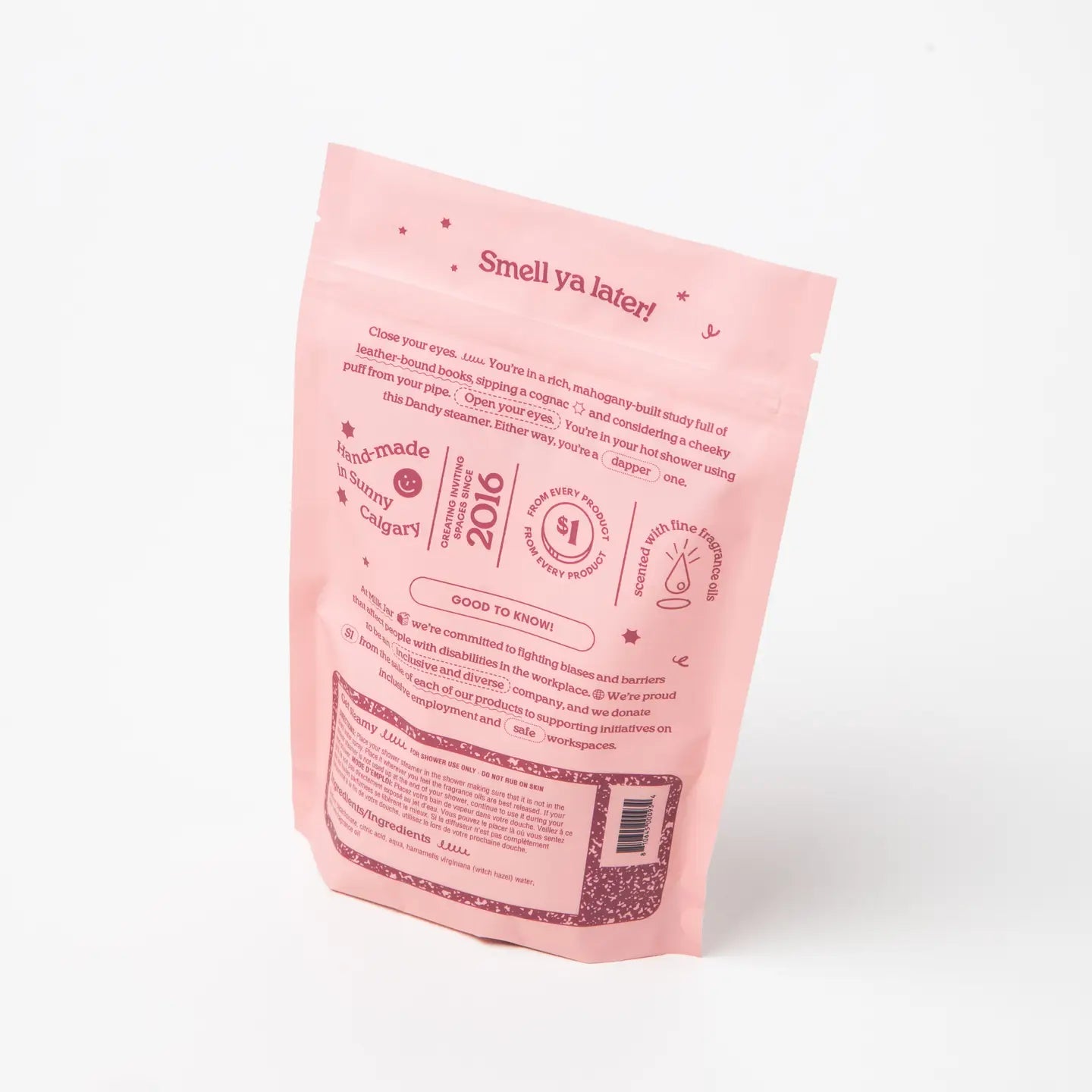 Dandy Shower Steamers — Milk Jar