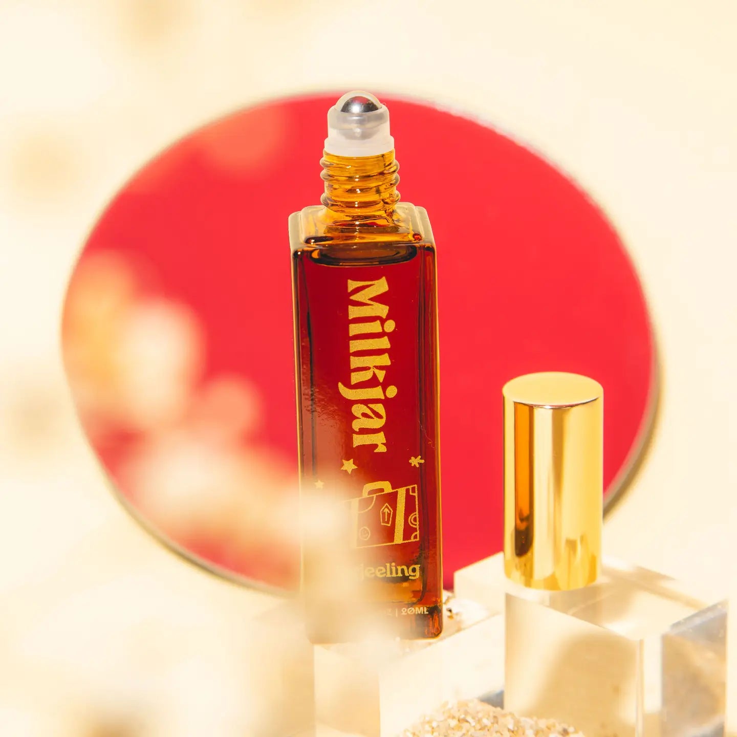 Darjeeling | Patchouli & Santal Perfume Roller — Milk Jar - Public Mercantile