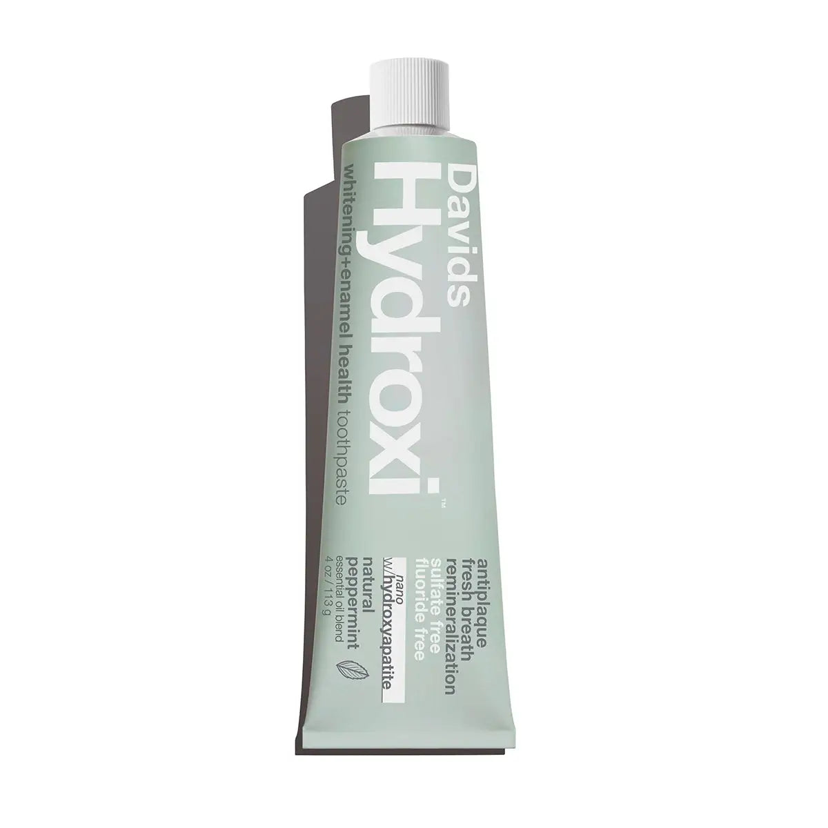 Davids Hydroxi™ Whitening+Enamel Health Nano Hydroxyapatite Premium Toothpaste | Peppermint