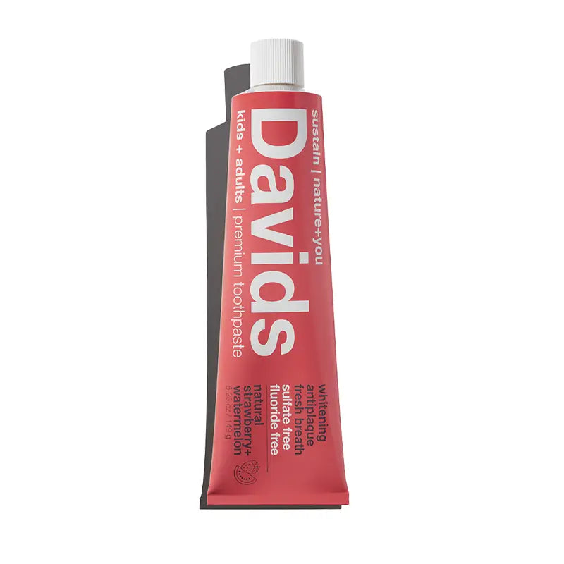 Dentifrice premium Davids Kids+Adults | Fraise et pastèque