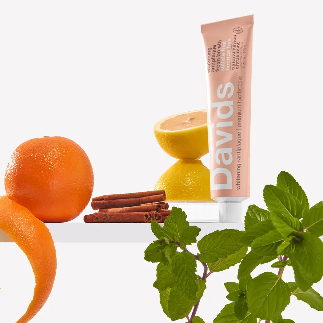 Dentifrice Davids Premium | Herbal Citrus Peppermint