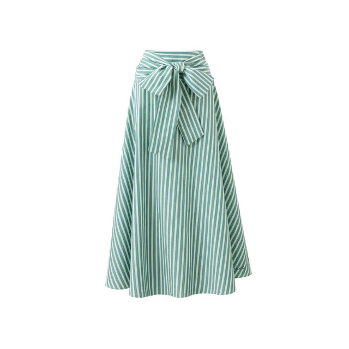 FRNCH Carmine Skirt — Shore Green - Public Mercantile