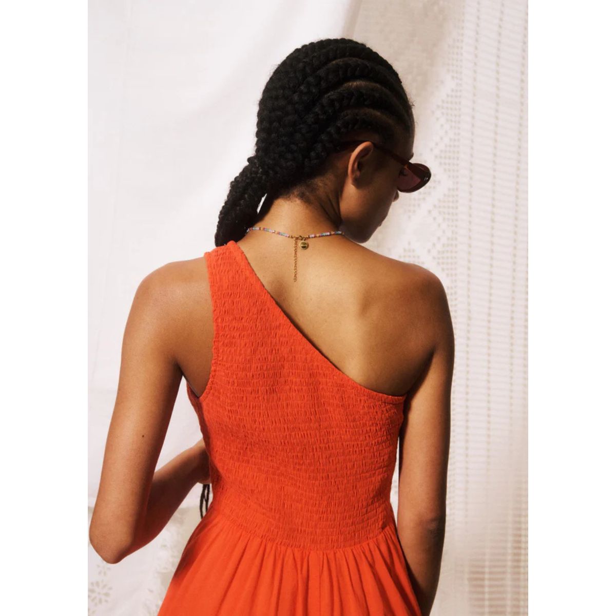 FRNCH Liberatore Dress — Orange - Public Mercantile