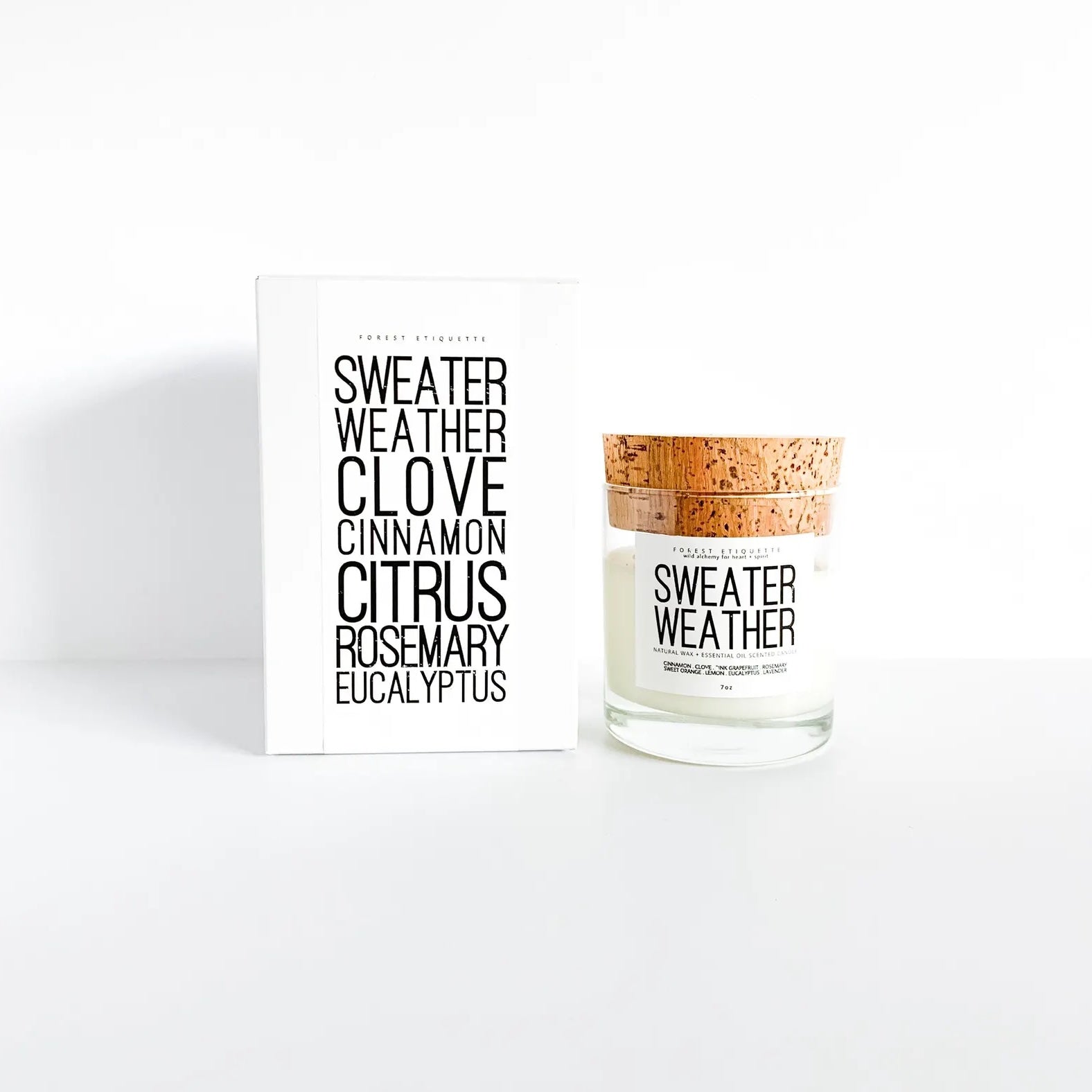 Forest Etiquette Sweater Weather Candle - Public Mercantile