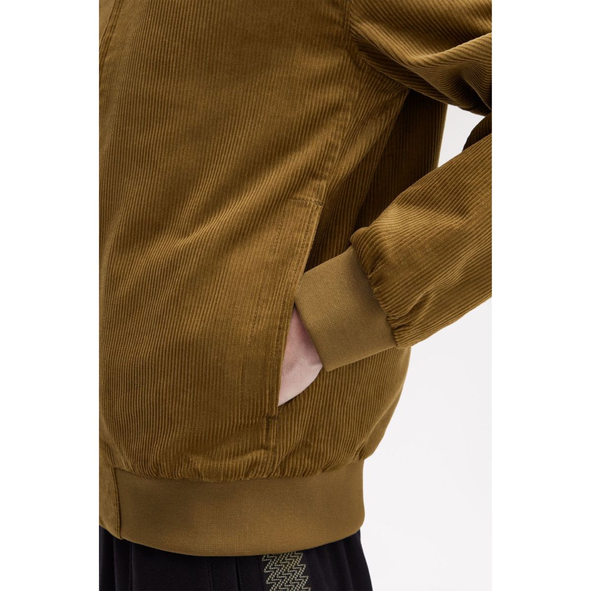 Fred Perry Cord Brentham Jacket - Shaded Stone