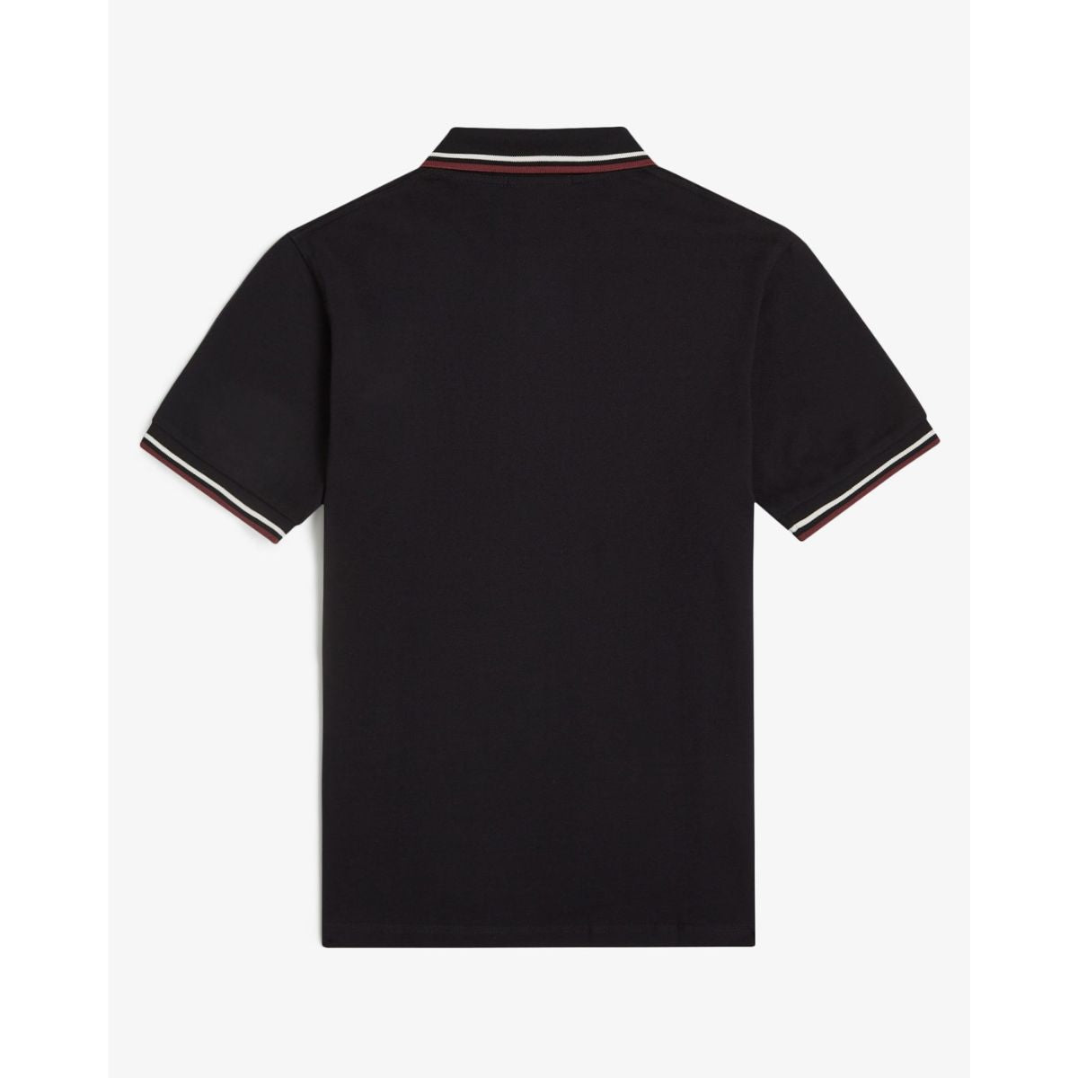 Chemise Fred Perry à double liseré — Bleu tennis / Bleu argenté / Bleu marine