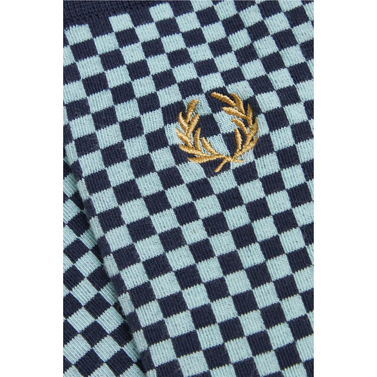 Fred Perry Micro Chequerboard Sock — Dark Airforce