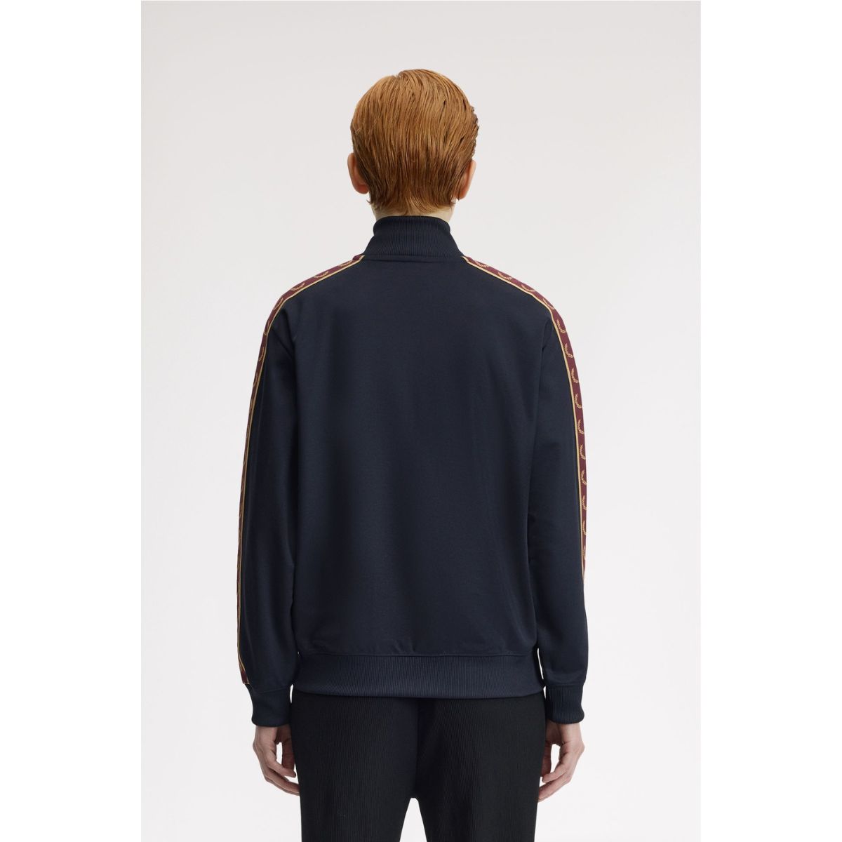 Fred Perry Taped Track Jacket — Navy - Public Mercantile