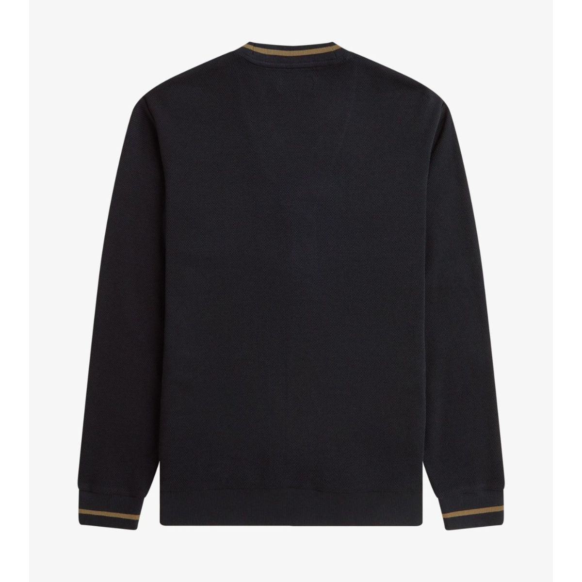 Pull ras du cou classique Fred Perry - Vert nuit