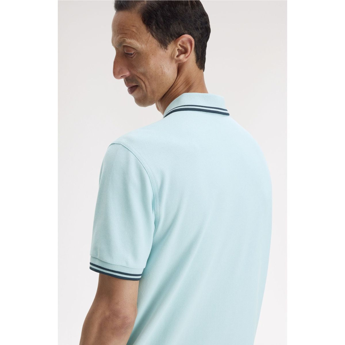 Fred Perry Twin Tipped Polo Shirt - Ball Boy Blue / Dark Airforce
