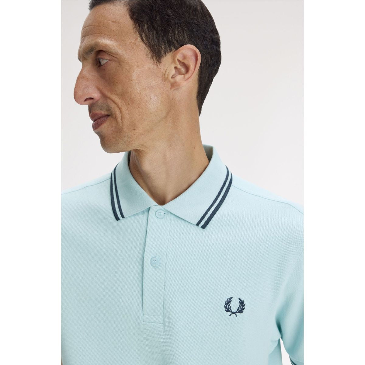 Fred Perry Twin Tipped Polo Shirt - Ball Boy Blue / Dark Airforce