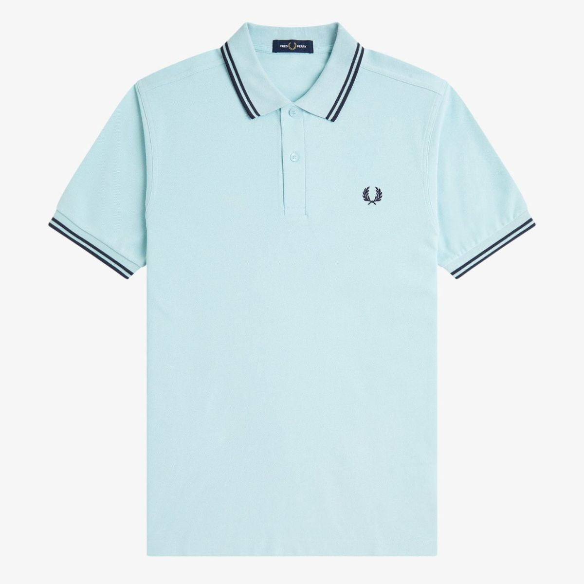 Fred Perry Twin Tipped Polo Shirt - Ball Boy Blue / Dark Airforce