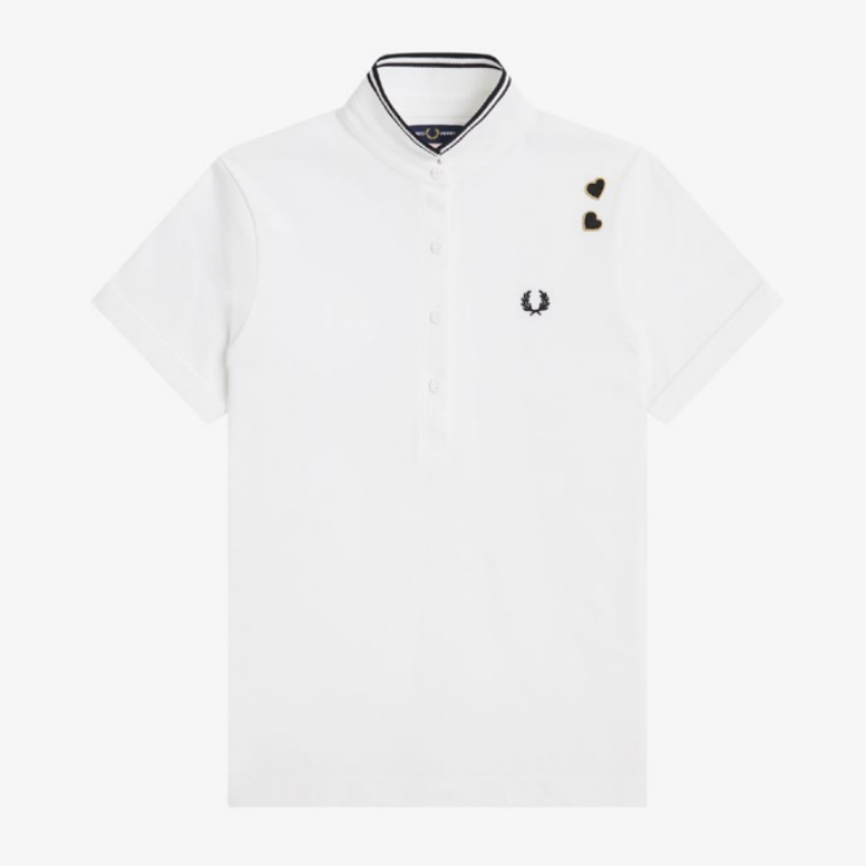 Fred Perry Amy Winehouse Shirt White Public Mercantile