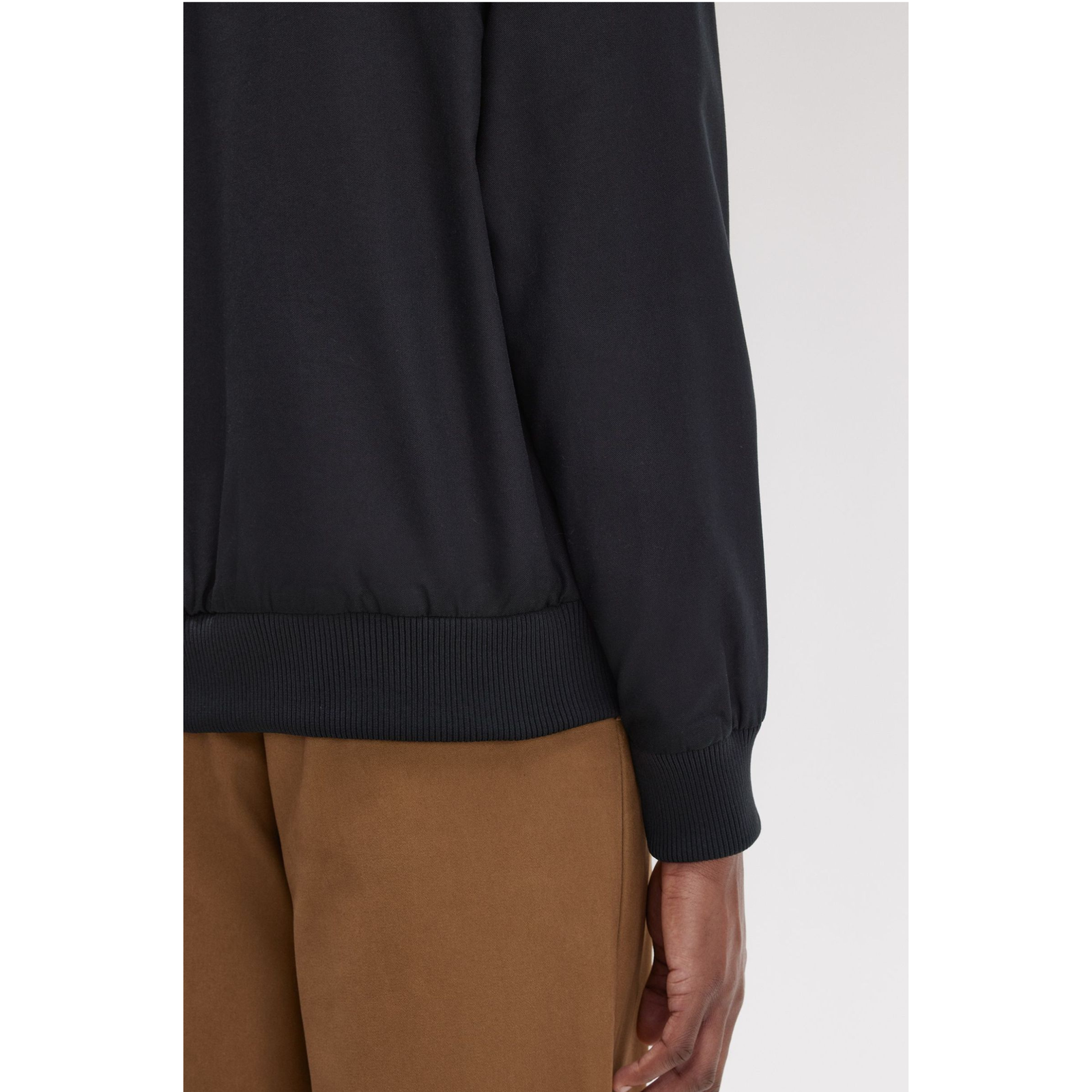 Fred Perry Harrington Jacket — Black - Public Mercantile