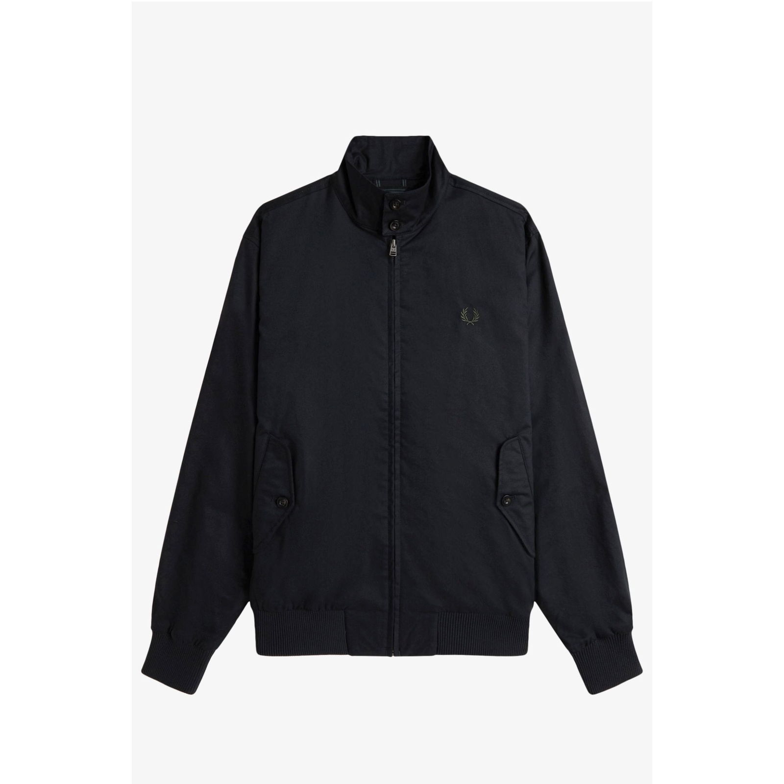 Fred Perry Harrington Jacket — Black - Public Mercantile