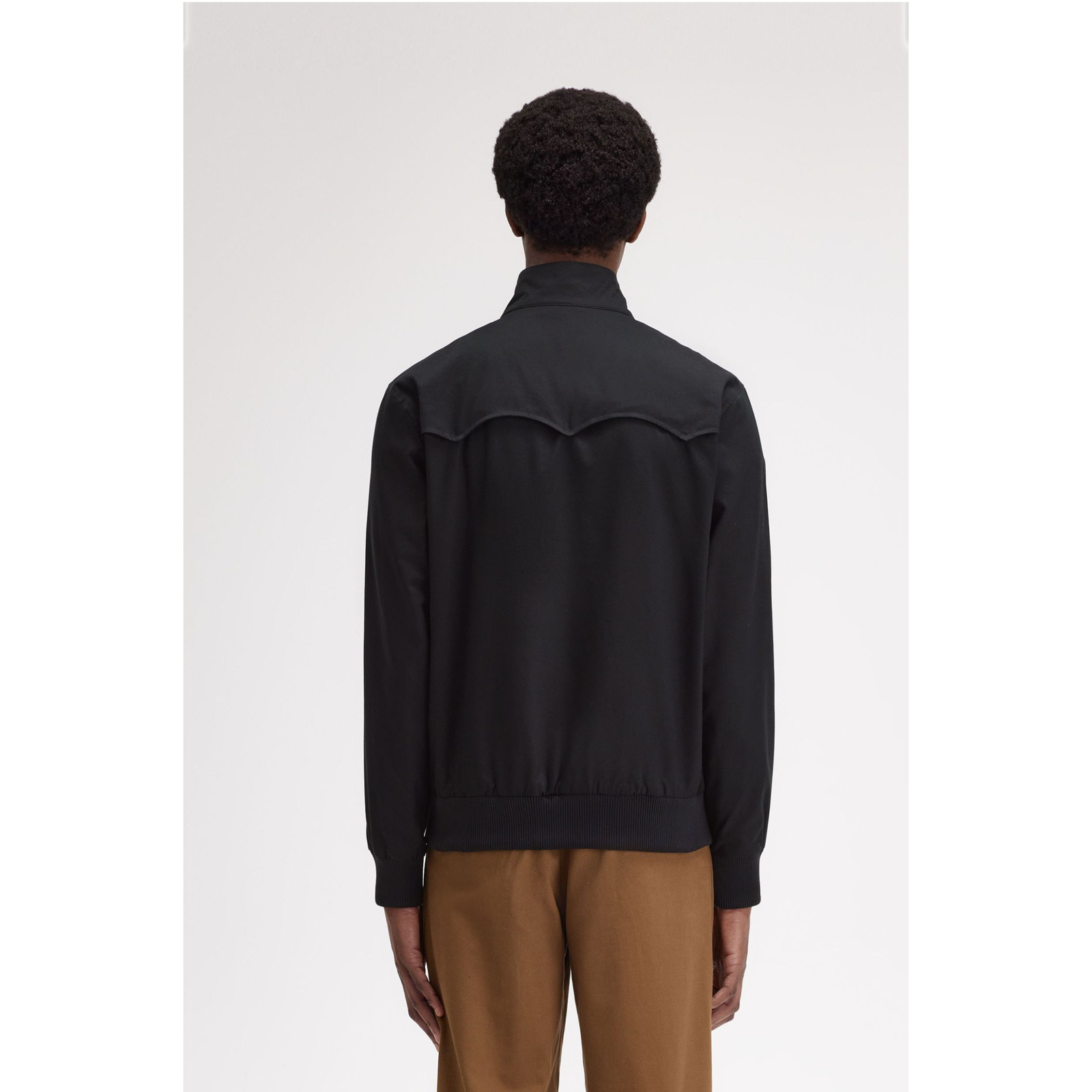 Fred Perry Harrington Jacket — Black - Public Mercantile