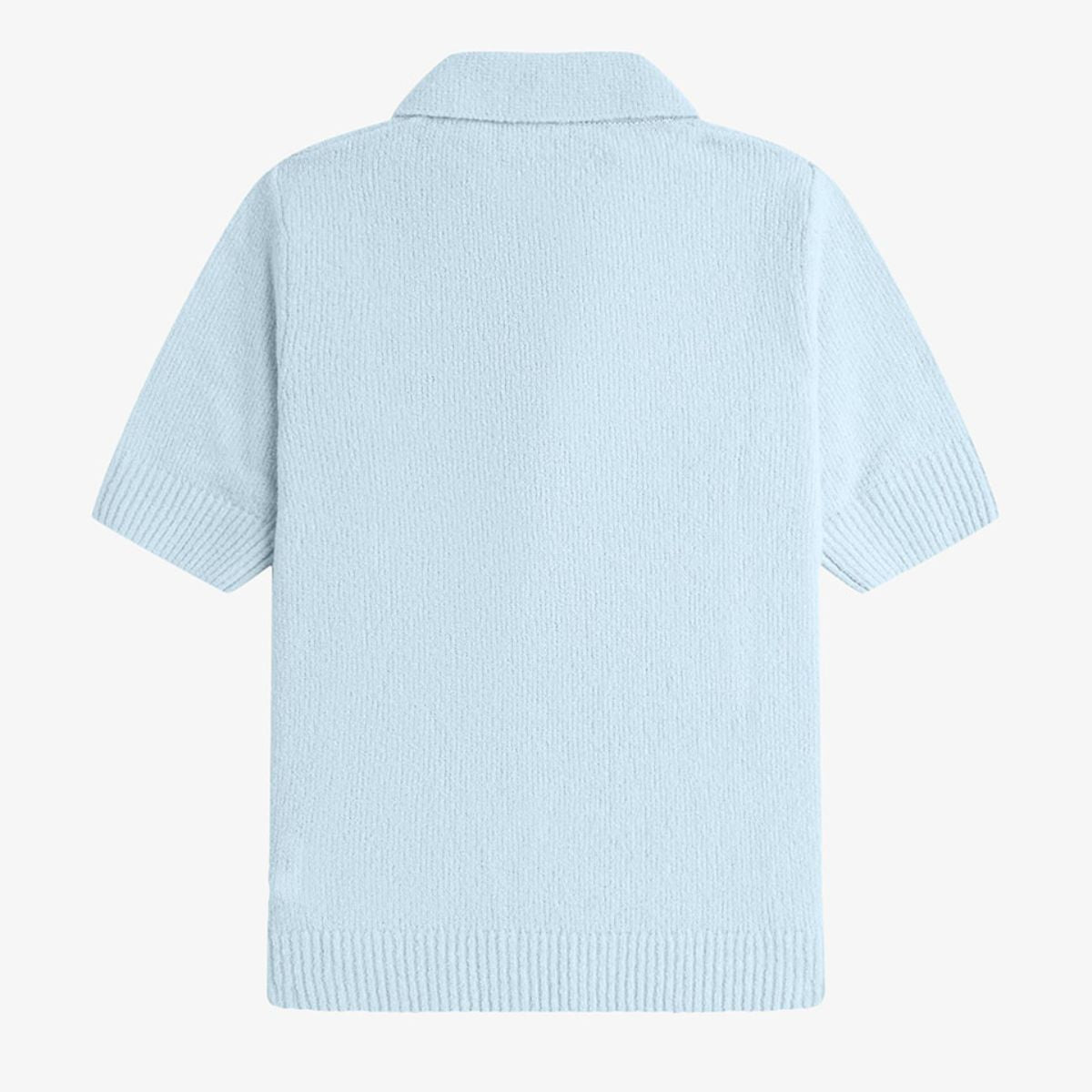 Chemise en tricot vichy Fred Perry — Rouge brûlé