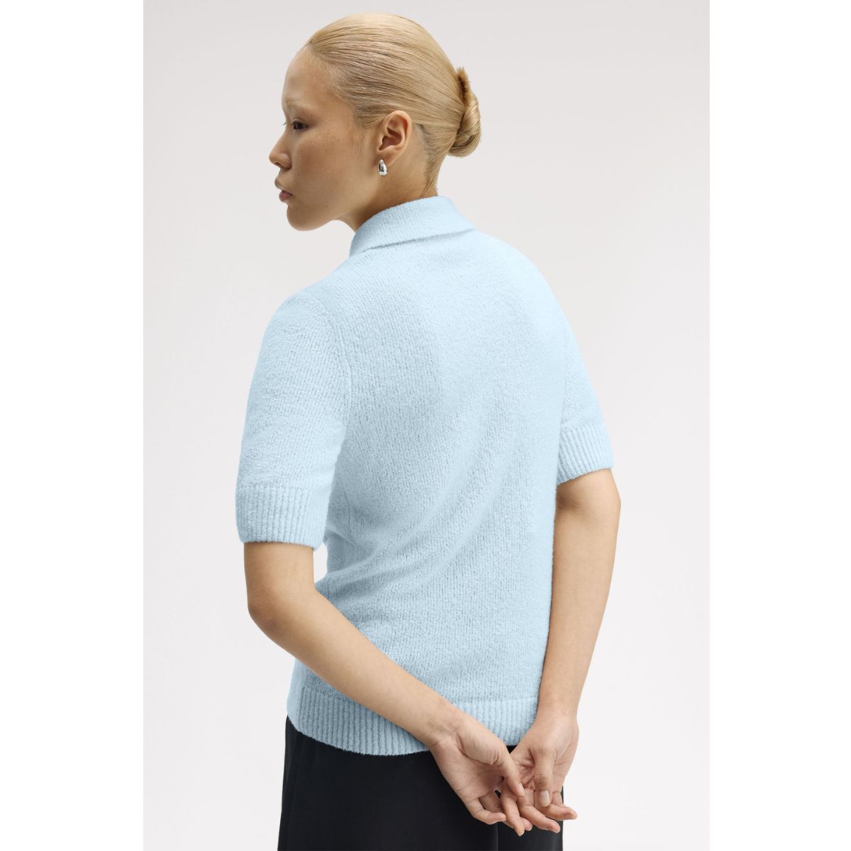 Chemise en tricot vichy Fred Perry — Rouge brûlé